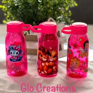 Girls Water bottles. Sold all together